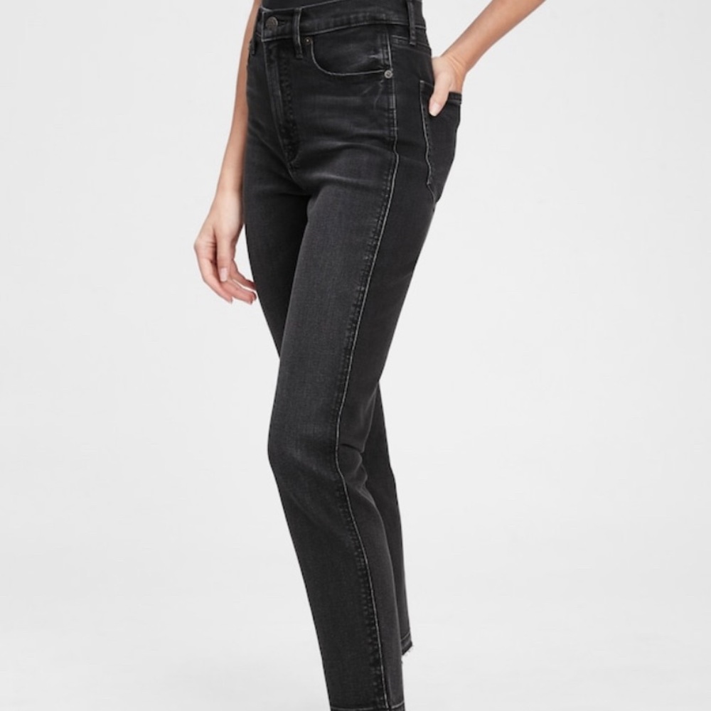 Gap cigarette cropped jean